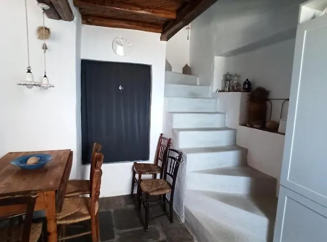 Traditional Stone House With Breathtaking View Serifos Town