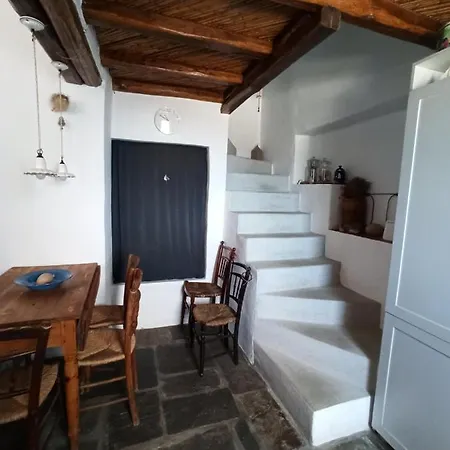 Traditional Stone House With Breathtaking View Serifos Town